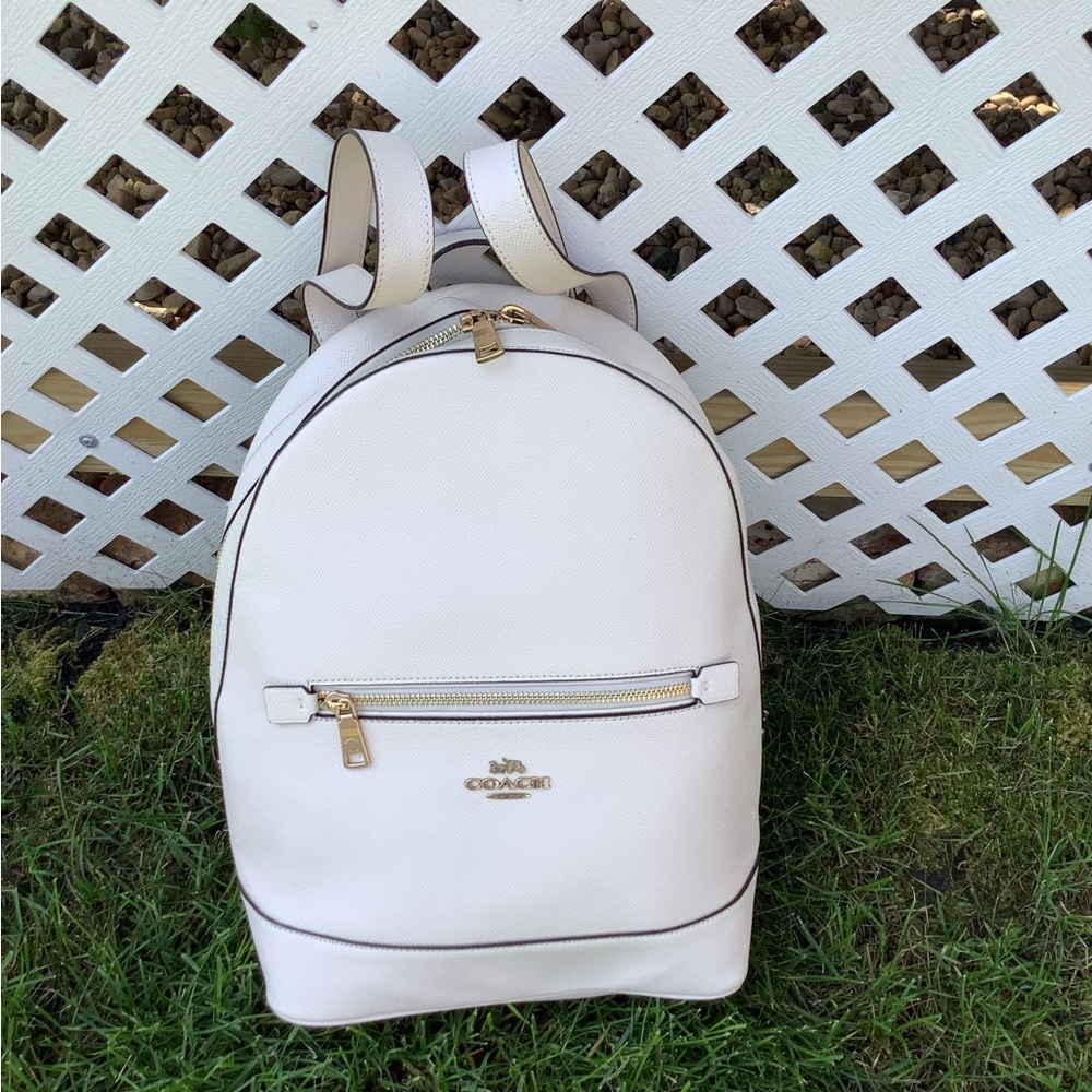 Authentic COACH backpack- nice and dressy🌸🌸🌸 - Picture 3 of 16